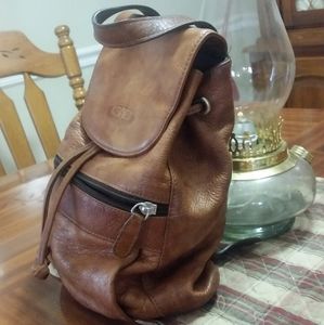 GAG Real Leather Backback